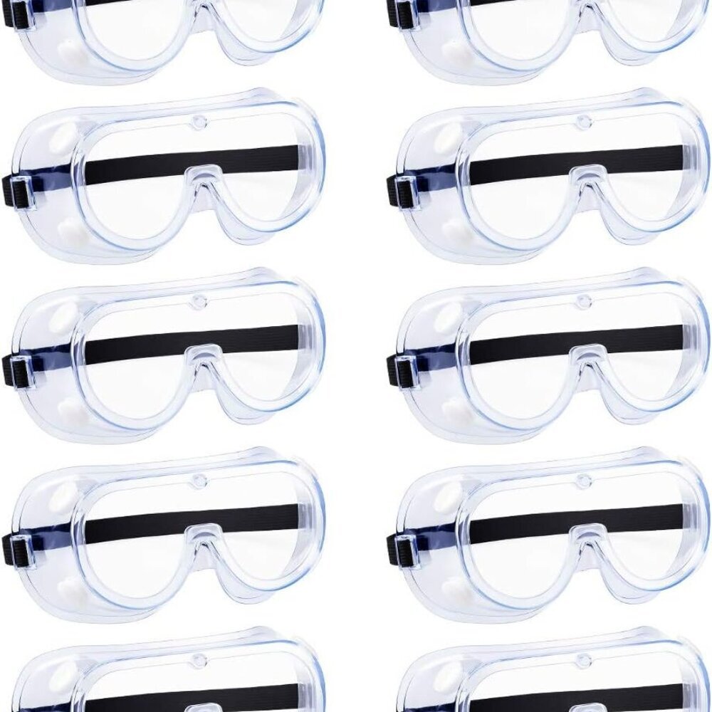 Lightweight Uv-Protection Safety Goggles - Perfect For Industrial & Home Use